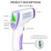 CRFISH Forehead Thermometer - Non-Contact Infrared for Adults, Children & Infants | Fever Alarm, Silent Mode, Memory Function | Measure Body & Object Surface Temp - Buy Online on GoSupps.com