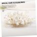 Mikinona Bridal Hair Comb Bridal Headpieces Bridal Hair Accessories Wedding Headpiece Hair Accessories for Women Wedding Hair Comb Flower Hair Accessories Headpiece for Women Comb Headpiece - Buy Online on GoSupps.com
