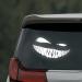 Funny Devil's Skew Eye Car Sticker | Reflective Self-Adhesive Auto Decal for Windows & Bumpers | SHICHANGDA Silver White - Buy Online on GoSupps.com
