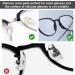 Buy SWIRLCOLOR D-Shape Glasses Nose Pads (24 Pairs) & Elastic Knit Bracket Covers (4 Pcs) - Perfect Accessories for Sunglasses & Reading Glasses - International Shipping Available - Buy Online on GoSupps.com