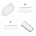 MAGICLULU Stainless Steel Ointment Spoon Birthday Hat Headband Skincare Tools for Cosmetic Skincare Spatula Mini Spoon Mini Blender Cream Scoop Scroll Wheel Lip 6.5x2x0.2cm Silver - Buy Online on GoSupps.com