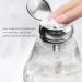 Tsudoku Empty Nail Polish Pump Dispenser Glass Push Down Press Bottle - Buy Online on GoSupps.com
