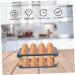 COLLBATH Box Egg Carton Eggs Plastic Stand Plastic Pallet Egg Storage Case Refrigerator Crisper re-usable Blue 22.3X10.1X8.9CM - Buy Online on GoSupps.com