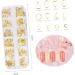Beaupretty Faux Nails Tools Boxes nail tools nail art decoration manicure tools nail decorations for nail art manicure decoration nail art rivet nail decor metal Nail supplies rose gold - Buy Online on GoSupps.com
