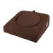 Moxibusion cushion set linen sponge filling smoke protection slopes easy to clean moxibusion shockers for at home for the belly (brown)
