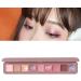 jojomis Matte Shimmers Eyeshadow Palette 9 Colors Eyeshadow Pallet High Pigmented Smooth Powder Eye shadow Long Lasting Waterproof Makeup Palette - C - Buy Online on GoSupps.com