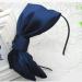 amangul Elegant Satins knot Headband Party Hairhoop Fashion Lady Headpiece Costume Accessories Female Formal Wear Headdress(Navy Blue) - Buy Online on GoSupps.com