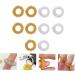 Safigle Finger Massage Ring Set - 10 Acupressure Sensory Toys for Stress Relief | Carbon Steel Decompression Tool - Buy Online on GoSupps.com