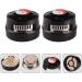LIXBD Moxa Burner | Stainless Steel Moxa Box & Moxa Strips for Moxibustion | Portable Healing Box - 2pcs - Buy Online on GoSupps.com