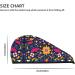 Hair Towel Wrap - Quick Drying Towel Turban with Button | Cinco De Mayo Floral Design - Buy Online on GoSupps.com