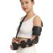 Arm Injury Recovery Brace Hinged Adjustable Elbow Brace Adjustable Length Open Design Precision Dial Comfortable And Breathable With Non-slip Shoulder Strap For Arm Fracture Recover (Size : Right ar Right arm