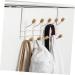 Mikikit 2 Pcs 1 Wall Hanging Hook Hanger Scarf Hanger Door Coat Hanger Multipurpose Door Hooks Hang a Hat - Buy Online on GoSupps.com