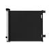Retractable Baby Gate,Mesh Baby Gate or Mesh Dog Gate,33" Tall,Extends up to 55" Wide,Child Safety Gate for Doorways, Stairs, Hallways, Indoor/Outdoor(33x55 Inch, Black) 33x55 Inch Black