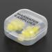 Buy Comfortable Waterproof Swimming Earplugs | Reusable Silicone Noise Reduction Ear Plugs with Storage Box for Swimming Snorkeling Showering Surfing - Yellow - Buy Online on GoSupps.com