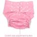 Shop Reusable Adult Diaper - Adjustable Washable Incontinence Care Cover for Men & Women - Pink - Buy Online on GoSupps.com