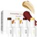 Ibcccndc Professional Facial Makeup Sticks Kit Cream Contour Stick Blushes Sticks Moisturize Highlighter Bronze Pen Lip Balm Stick Gifts (B)