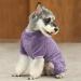 Fitwarm Fuzzy Velvet Dog Pajamas - Small Purple | Winter Clothes for Dogs & Cats - Buy Online on GoSupps.com