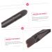 BELLIFFY 10 Pcs Eye Shadow Brush Sponge Blush Makeup Brush Dual Ended Makeup Brush Stainless Steel Black - Buy Online on GoSupps.com