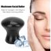 2pcs Black Gua Sha Facial Tools Mushroom Shape Face Lift Tool for Wrinkles Removal Practical Massager Roller Tool for Skin Firming Lightweight Lymphatic Drainage Massager for Home Salon - Buy Online on GoSupps.com