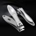 CHJHJKG Nail Clippers (Beauty) Professional Nail Clipper Stainless Steel Nail Clippers Toenail Cutter Fingernail Scissor Trimmer for Men Women - Buy Online on GoSupps.com