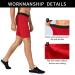 WRAGCFM Men's Compression Shorts with Pockets - Red, Medium | Running, Workout, Active Underwear - Buy Online on GoSupps.com
