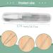 tibiu 6Pcs Ear Pick Set Stainless Steel Earpick Ear Wax Curette Remover Spoon Spiral Ear Clean Tool With Case - Buy Online on GoSupps.com