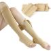 Buy Baronactive Toeless Zip Compression Socks for Women - S/M Beige | Enhance Circulation & Comfort - Buy Online on GoSupps.com