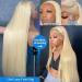 Maxine Blonde 613 Lace Front Human Hair Wig 32 inch | Pre Plucked with Baby Hair 150% Density - Buy Online on GoSupps.com