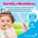 Brush-Baby BabySonic Toddler Electric Toothbrush - Baby Pink, Extra-Soft Bristles, 2-Minute Timer, LED Light-up Head | Ages 0-3 - Buy Online on GoSupps.com
