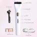 SUJOSAJU Heated Eyelash Curler 5D Electric Lash Curler Rechargeable Portable Electric Eyelash Curler for Long Lasting Naturally Curled Lashes - Buy Online on GoSupps.com