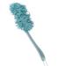 Back Scrubber for Shower for Women & Men Shower Back Brush PE Soft Mesh luffa sponges with Handle Shower Loofah On A Stick Bath Brush Cyan