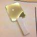 KVSERT 2X Handheld Cosmetic Mirror Barbers Beauty Hair Hairdressers Barbers Mirror Black - Buy Online on GoSupps.com