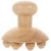 Cabilock cupping massage Handled acupuncture massage guasha-roll face scratching hand massage roller massage brush back scratch tool wood gua Sha tools massage tools beech mass body