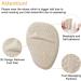 Uraqt FuSpolster Pads - 6 Pairs of Silicone Forefoot Gel Pads Anti-Slip High Heels Shoe Inserts Forefoot Protection Insoles - Buy Online on GoSupps.com