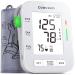 Automatic Blood Pressure Monitor: X8 Digital Blood Pressure machine upper arm for home use with Adjustable BP cuff(8.7-16.5") - Large Backlit Display (White)