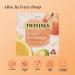 Twinings Superblends Sleep Tea with Spiced Apple Vanilla Camomile & Passionflowers 80 Teabags (Multipack of 4 x 20 Bags) & Peach & Orange Tea Bags 20 Count (Pack of 1) - Buy Online on GoSupps.com