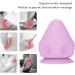 Trigger Ball Massage Device - Silicone Myofascial Pain Relief Tool for Back Neck & Waist - Suction Mountable Violet - Buy Online on GoSupps.com