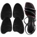 Metatarsal Shoe Insoles Relieve and Prevent Ball of Foot Pain Anti-Sliding Pads for Open Toe Shoes Forefoot Inserts for Men Women-Two Pairs (Thin)