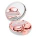 HOMSFOU 1 Set Box Contact Lens Case Plastic White Travel Storage Box Household