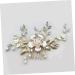 DOITOOL 1 Pc Combs Tiara Hair Comb Crystal Headpiece Comb for Bridal Rhinestone Hair Clip Bridal Headpiece Rhinestone Headpiece Rhinestone Comb Bride Comb Headgear Pearl Accessories - Buy Online on GoSupps.com