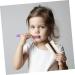Peigne Antipelliculaire Double Face Plastique Bambou Dents Fines et Larges pour Gar on et Filles et Animaux de Compagnie Nettoyage Cuir Chevelu et Toilettage Noir et Gris Multi - Buy Online on GoSupps.com