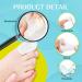 16 Large Gel Toe Caps - Breathable Silicone Protection for Blisters Corns Ingrown Toenails & Pain Relief - Comfortable White Toe Covers - Buy Online on GoSupps.com