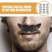 Housoutil 100 Autocollants pour pilation Nez et Prot ge-moustaches Adh sif Portable Style Moustache D coratif Protection la Cire Chaude pour Usage Quotidien Homme Soin Personnel - Buy Online on GoSupps.com
