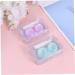 Buy Per Compris 2-Pack Mini Contact Lens Case with Mirror - Perfect for Colored Lenses & Travel - Invisible Lens Holder & Box Included - Buy Online on GoSupps.com