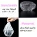 Disposable Shower Caps  Bath Cap Plastic Clear Hair Cap Thick Waterproof for Women  Hotel Travel Essentials Accessories Deep Conditioning Hair Care Cleaning Supplies (200PCS (small)) - Buy Online on GoSupps.com
