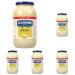 Hellmann's Real Mayonnaise with 100% free-range eggs and sustainably sourced oils for fries burgers and salads 800 g (Pack of 5)