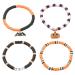 COHEALI 1 Set Bracelets Charm Bracelet Decor Beads Women Beaded Bracelet Wrist Jewelry Bulk Jewelry Festival Jewelry Bead Stretch Bracelet Halloween Jewelry for Teen Girls Clay Miss Letter