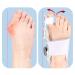 Bunion Corrector for Women & Men | Adjustable Orthopedic Splint for Pain Relief | Anti-Slip Heel Strap | Silicone Pad | Gray - Buy Online on GoSupps.com