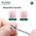 MR.GREEN Stainless Steel Cuticle Pusher & Trimmer | Professional Manicure Tool for Dead Skin Removal and Nail Polish Peeling (Mr-2190) - Buy Online on GoSupps.com