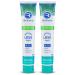 Brilliant Toothpaste Gel by Spry with Xylitol Fluoride Free Mint Free Safe If Swallowed Natural Original 3 oz 2pk Original 3 Fl Oz (Pack of 2)